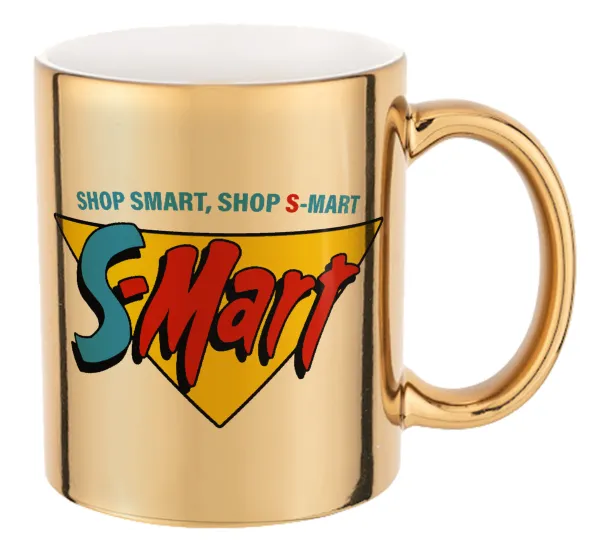 S-mart Evil Dead — Κούπα κεραμική, χρυσή καθρέπτης, 330ml