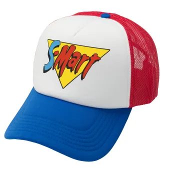 S-mart Evil Dead, Καπέλο Ενηλίκων Soft Trucker με Δίχτυ Red/Blue/White (POLYESTER, ΕΝΗΛΙΚΩΝ, UNISEX, ONE SIZE)
