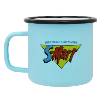 S-mart Evil Dead, Κούπα Μεταλλική εμαγιέ ΜΑΤ σιέλ 360ml