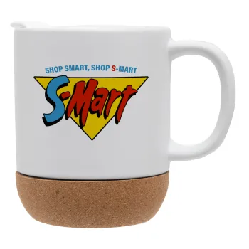 S-mart Evil Dead, Κούπα, κεραμική με βάση φελού και καπάκι (ΜΑΤ), 330ml