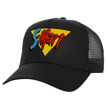 S-mart Evil Dead, Καπέλο Ενηλίκων Structured Trucker, με Δίχτυ, Μαύρο (100% ΒΑΜΒΑΚΕΡΟ, ΕΝΗΛΙΚΩΝ, UNISEX, ONE SIZE)