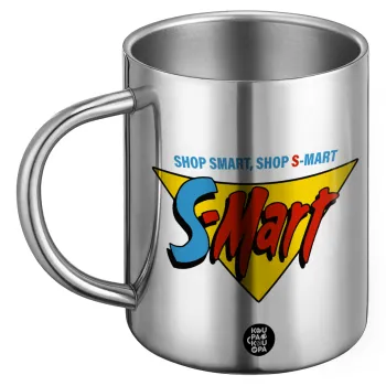 S-mart Evil Dead, Ανοξείδωτη Μεταλλική Κούπα 450ml - Διπλού Τοιχώματος