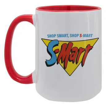 S-mart Evil Dead, Κούπα Mega 15oz, κεραμική Κόκκινη, 450ml
