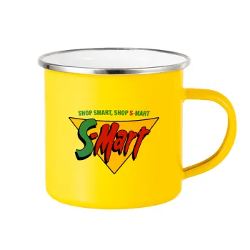 S-mart Evil Dead, Yellow Enamel Metallic Cup 360ml