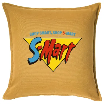 S-mart Evil Dead, Sofa cushion YELLOW 50x50cm includes filling
