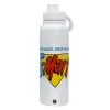 1L Stainless Steel Thermal Bottle with Phone Holder & Double Wall Insulation