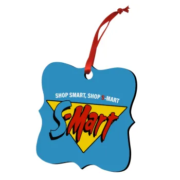 S-mart Evil Dead, Στολίδι Χριστουγεννιάτικο στολίδι polygon ξύλινο 7.5cm