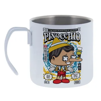 Pinocchio — Κούπα Ανοξείδωτη διπλού τοιχώματος 400ml