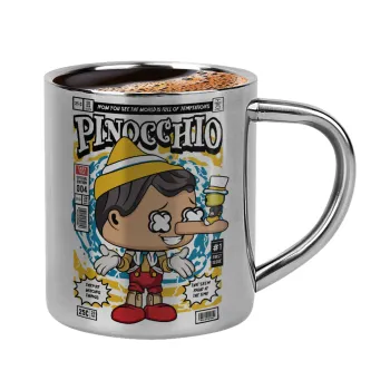 Pinocchio, Double-wall metal cup for espresso (220ml)