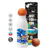 Bascetball Metal mug thermos, double wall, 550ml