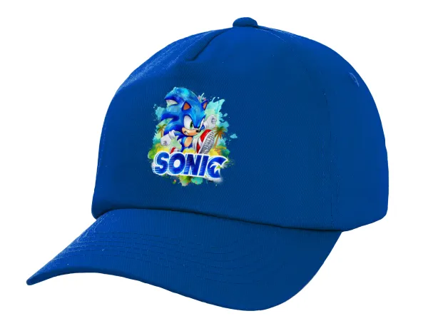 Sonic — Twill Children's Cap, ROYAL BLUE (100% COTTON, CHILDREN, UNISEX)