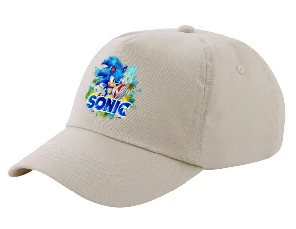 Sonic — SAND Adult Cap Cotton (UNISEX, ONE SIZE)