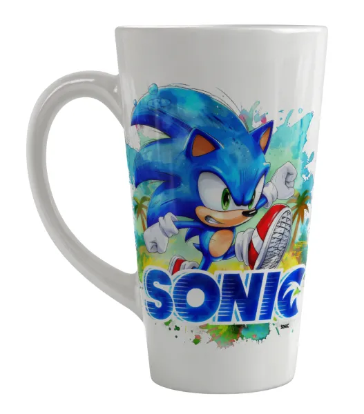 Sonic — Large tapered latte mug, ceramic, 450ml