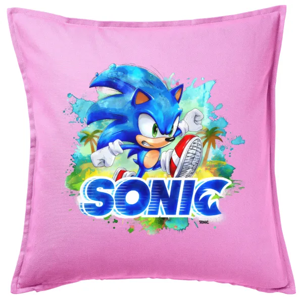 Sonic — Sofa cushion Pink 50x50cm includes filling