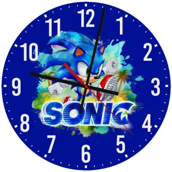 Σόνικ ο Σκαντζόχοιρος, Ρολόι τοίχου ξύλινο (30cm)