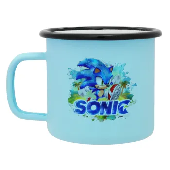 Σόνικ ο Σκαντζόχοιρος, Κούπα Μεταλλική εμαγιέ ΜΑΤ σιέλ 360ml