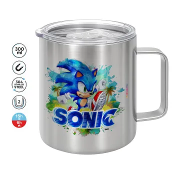 Σόνικ ο Σκαντζόχοιρος, Κούπα Ανοξείδωτη διπλού τοιχώματος 300ml