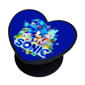 Σόνικ ο Σκαντζόχοιρος, Phone Holders Stand  καρδιά Μαύρο Βάση Στήριξης Κινητού στο Χέρι