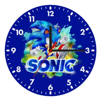 Σόνικ ο Σκαντζόχοιρος, Ρολόι τοίχου ξύλινο (20cm)