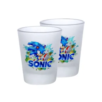 Sonic, Σφηνοπότηρα γυάλινα 45ml του πάγου (2 τεμάχια)