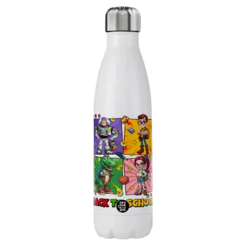 Back to the School Buzz & Friends, Stainless steel, double-walled, 750ml