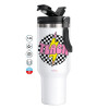 Mega Stainless steel Tumbler with lid, double wall 1,2L