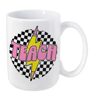 Teach, Κούπα Mega, κεραμική, 450ml