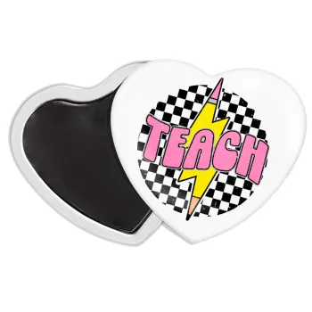 Teach, Μαγνητάκι καρδιά (57x52mm)