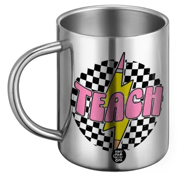 Teach, BIG Mug Stainless steel double wall (450ml)
