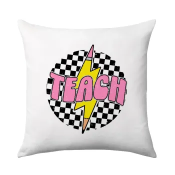 Teach, Μαξιλάρι καναπέ 40x40cm περιέχεται το  γέμισμα