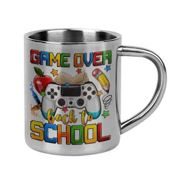 GAME OVER, Back to the School, Κούπα Ανοξείδωτη διπλού τοιχώματος 300ml