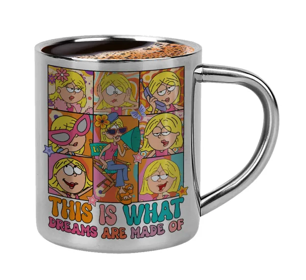 This Is What Dreams Are Made Of Lizzie Mcguire — Double-wall metal cup for espresso (220ml)