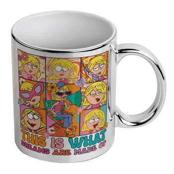 This Is What Dreams Are Made Of Lizzie Mcguire, Κούπα κεραμική, ασημένια καθρέπτης, 330ml