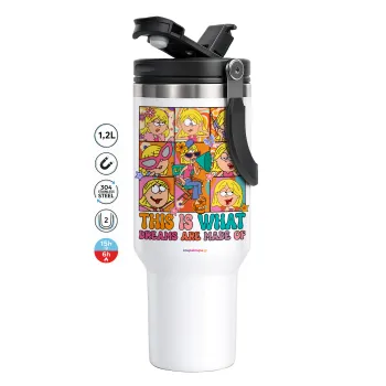 This Is What Dreams Are Made Of Lizzie Mcguire, Mega Stainless steel Tumbler with lid, double wall 1,2L