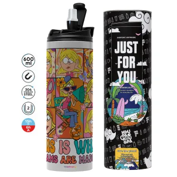 This Is What Dreams Are Made Of Lizzie Mcguire, Tumbler stainless steel GREY 600ml