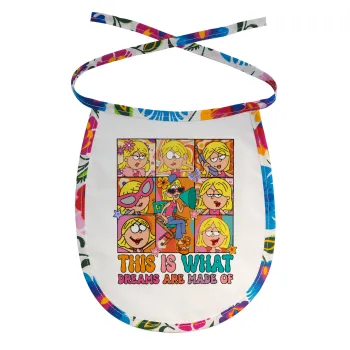 This Is What Dreams Are Made Of Lizzie Mcguire, Σαλιάρα μωρού αλέκιαστη με κορδόνι Χρωματιστή