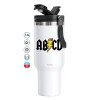 Mega Stainless steel Tumbler with lid, double wall 1,2L