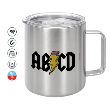 ABCD, Mug Stainless steel double wall 300ml