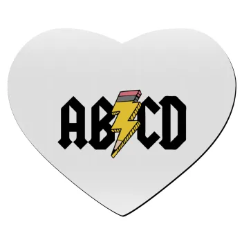 ABCD, Mousepad καρδιά 23x20cm