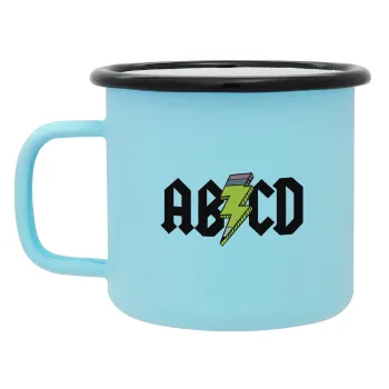 ABCD, Κούπα Μεταλλική εμαγιέ ΜΑΤ σιέλ 360ml