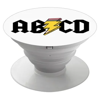 ABCD, Phone Holders Stand  White Hand-held Mobile Phone Holder
