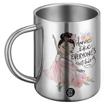 Dance Like everyone's watching, Ανοξείδωτη Μεταλλική Κούπα 450ml - Διπλού Τοιχώματος