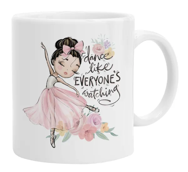 Dance Like everyone's watching — Κούπα, κεραμική, 330ml