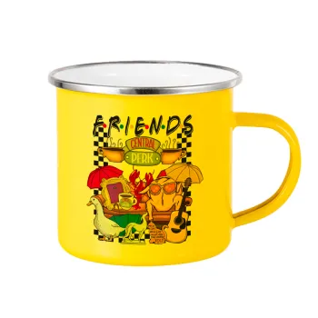 Τα φιλαράκια, Κούπα Μεταλλική εμαγιέ Κίτρινη 360ml