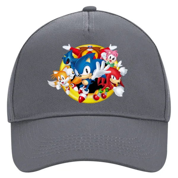 Sonic and friends — Καπέλο Ενηλίκων Ultimate Γκρι, (100% ΒΑΜΒΑΚΕΡΟ DRILL, ΕΝΗΛΙΚΩΝ, UNISEX, ONE SIZE)