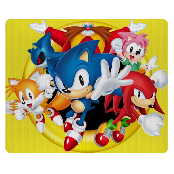Sonic and friends — Mousepad ορθογώνιο 23x19cm