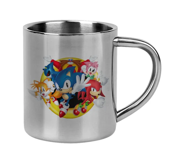 Sonic and friends — Κούπα Ανοξείδωτη διπλού τοιχώματος 300ml