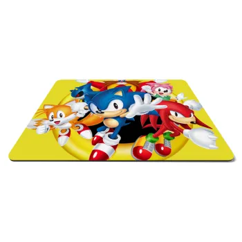 Sonic and friends, Mousepad rect 27x19cm