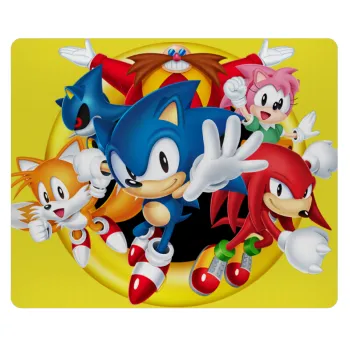 Sonic and friends, Mousepad rect 23x19cm