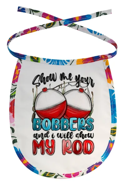 Show me your bobbers and i will show my rod — αλέκιαστη με κορδόνι Χρωματιστή